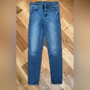 American Eagle Outfitters Light Blue Stretch Jeans